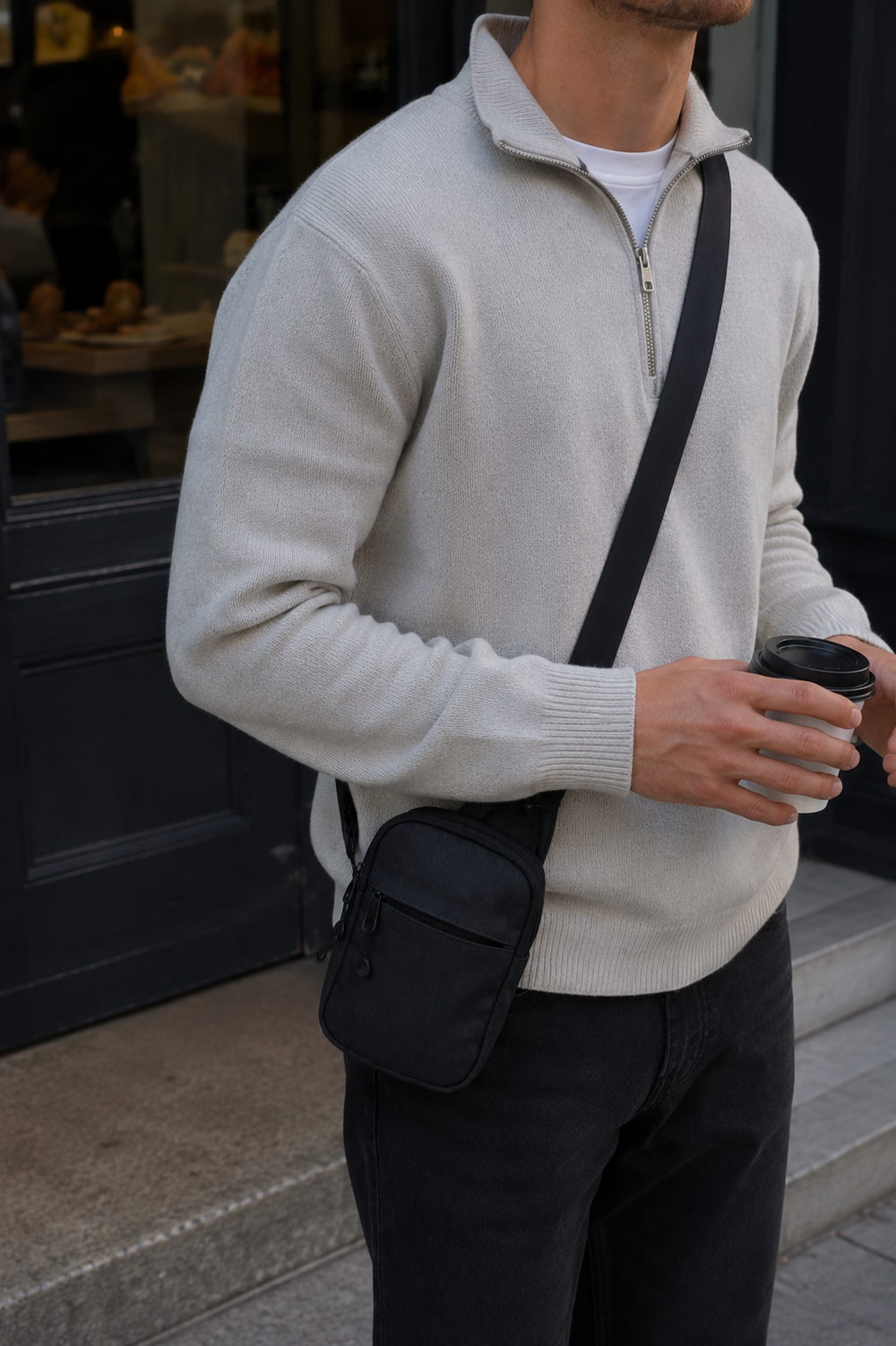 StrideSafe™ Diebstahlsichere Schultertasche