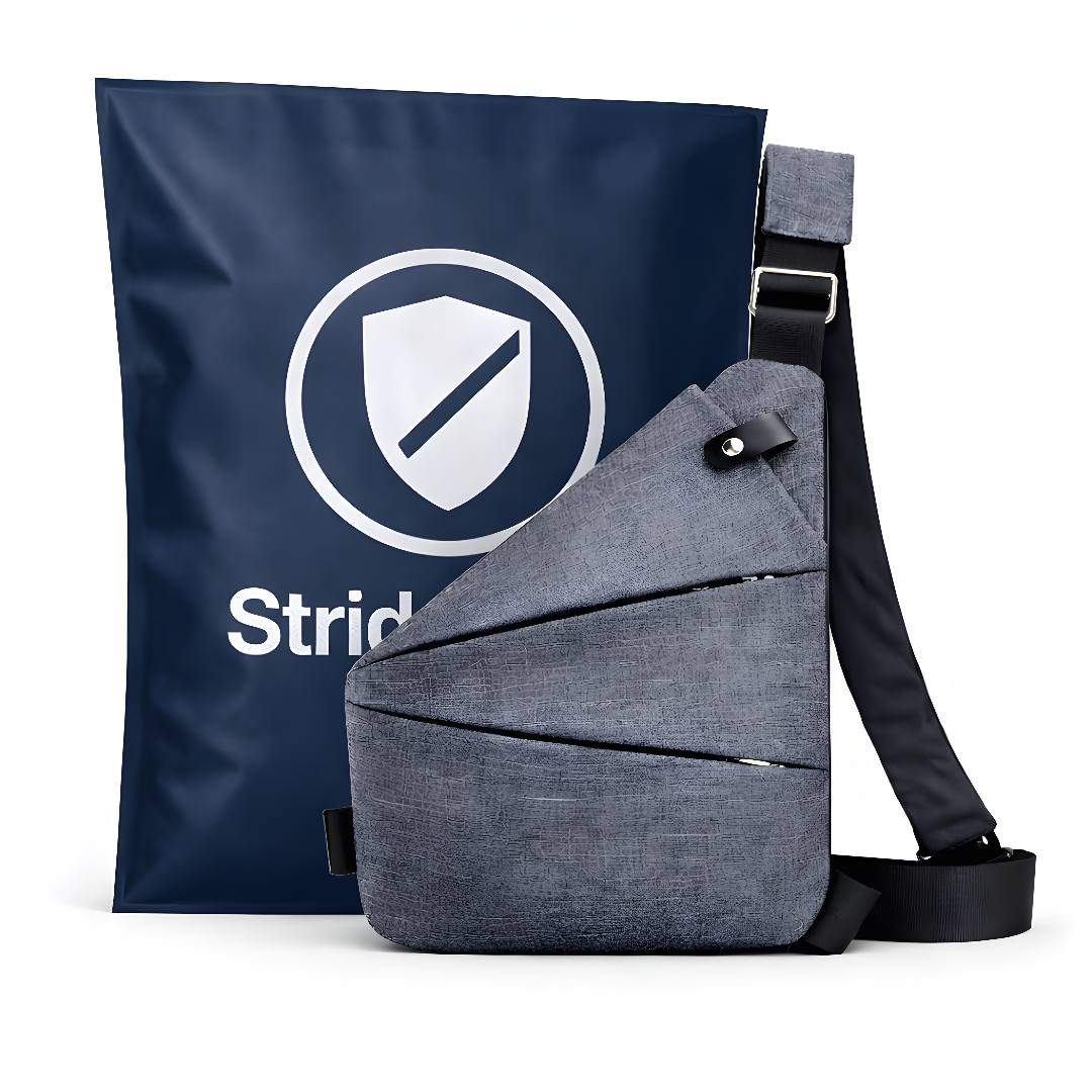 StrideSafe™ Anti-Diebstahl-Schultertasche